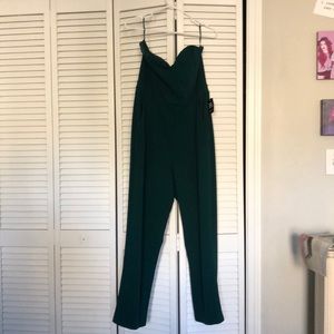 Express green jumpsuit